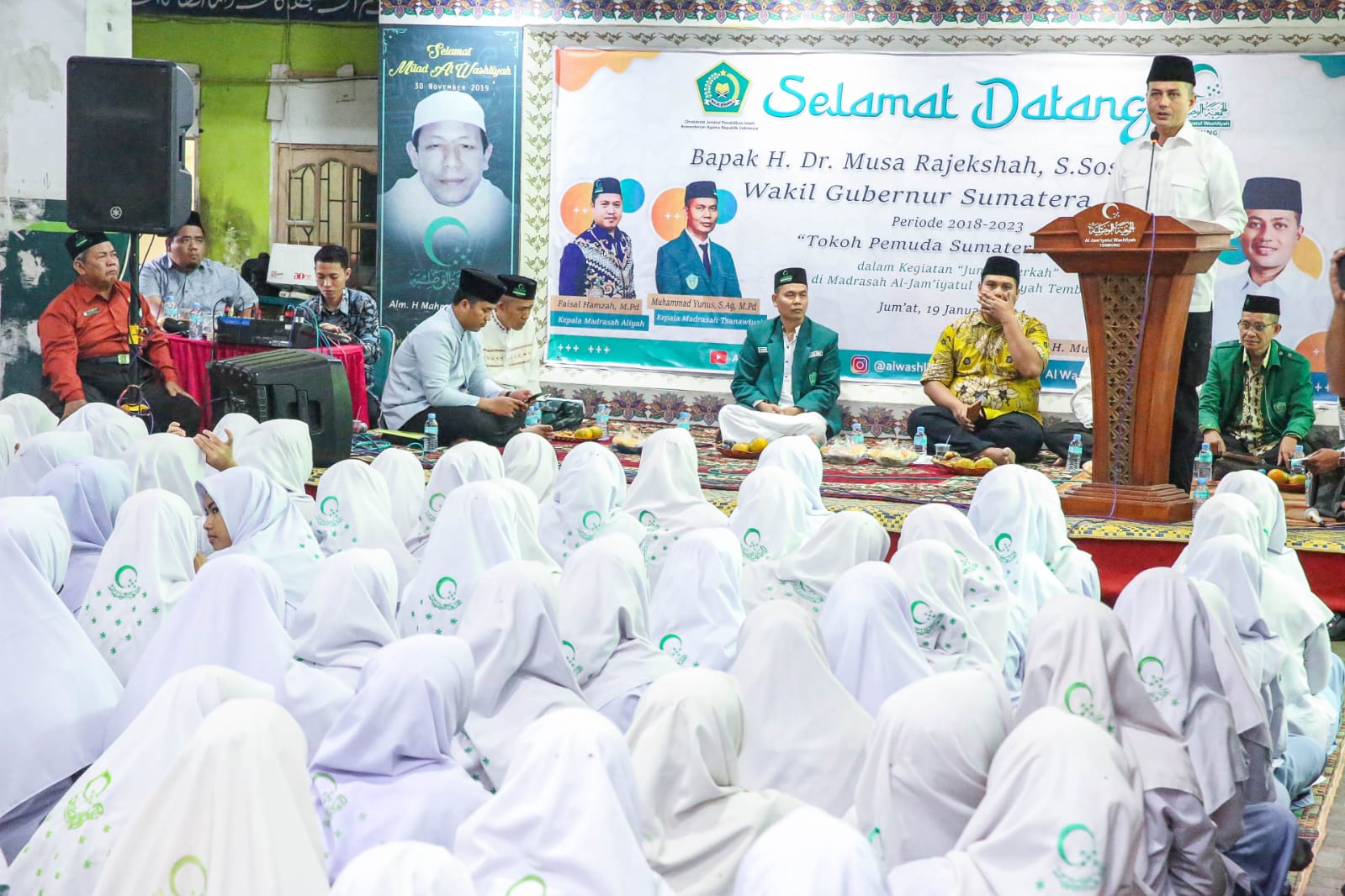 Motivasi Pelajar Madrasah Al Wasliyah Tembung, Ijeck: Manfaatkan Kesempatan