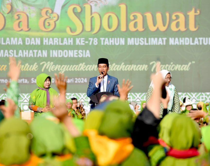 Presiden Jokowi Ajak Semua Pihak Jaga Situasi Tetap Sejuk dan Rukun Jelang Pemilu