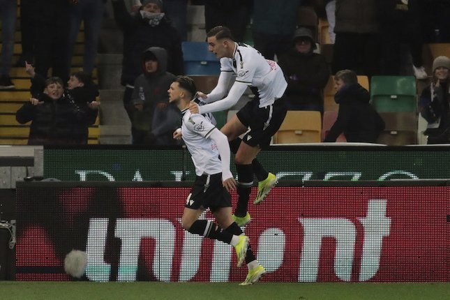 Udinese Tumbang Lawan AC Milan 2-3