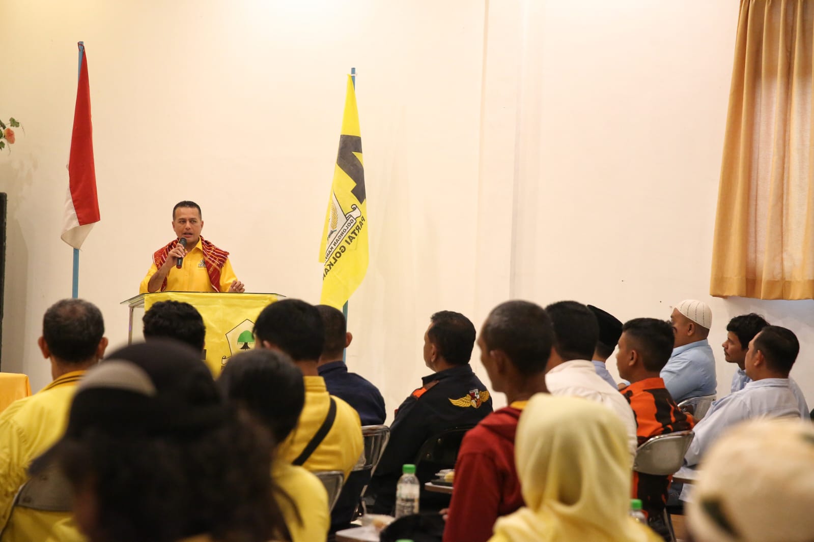 Ijeck Ajak Kader dan Organisasi Sayap Partai Golkar Hadir di Tengah-tengah Masyarakat