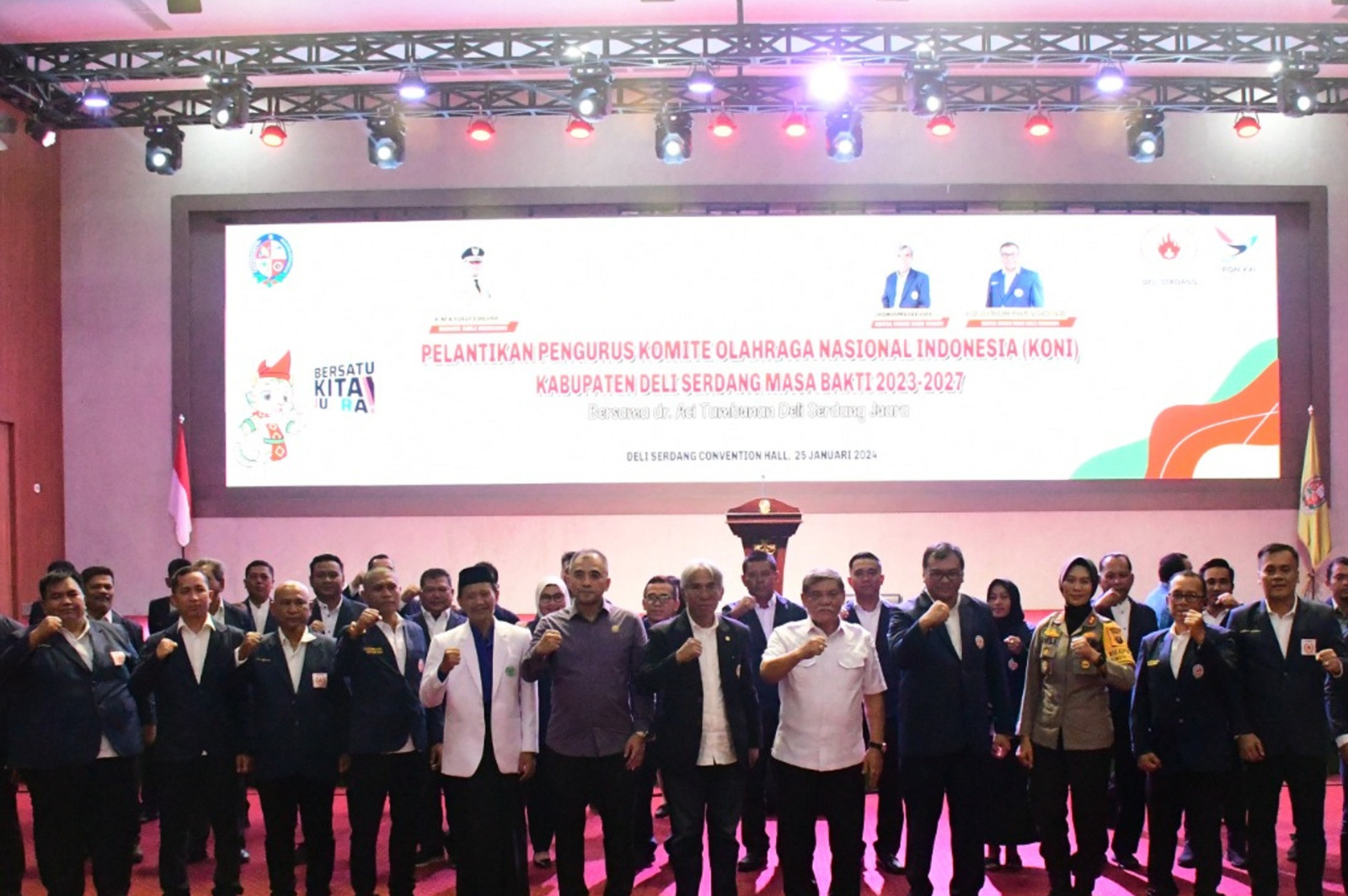 Asri Tambunan Pimpin KONI Deliserdang Periode 2023-2027