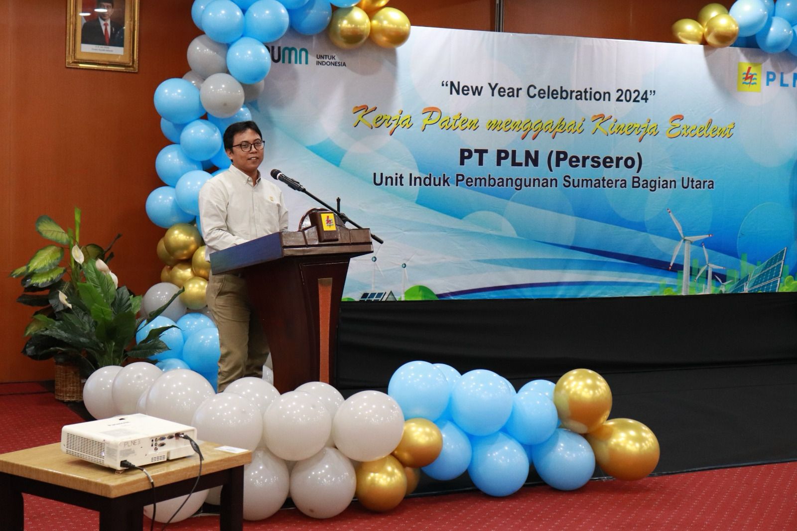 PLN UIP SBU Gelar New Year Celebration Kerja PATEN Menggapai Kinerja Excellent