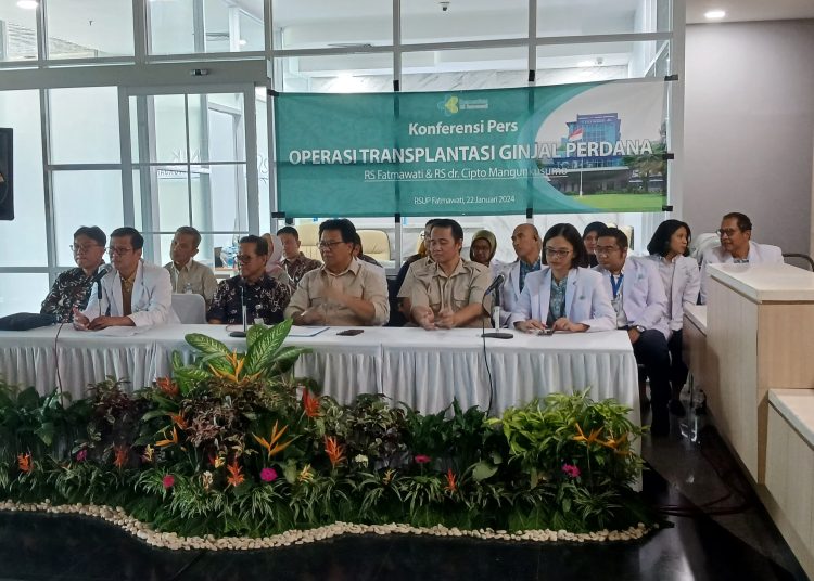 RSUP Fatmawati Sukses Transplantasi Ginjal Perdana Pasien Usia 20