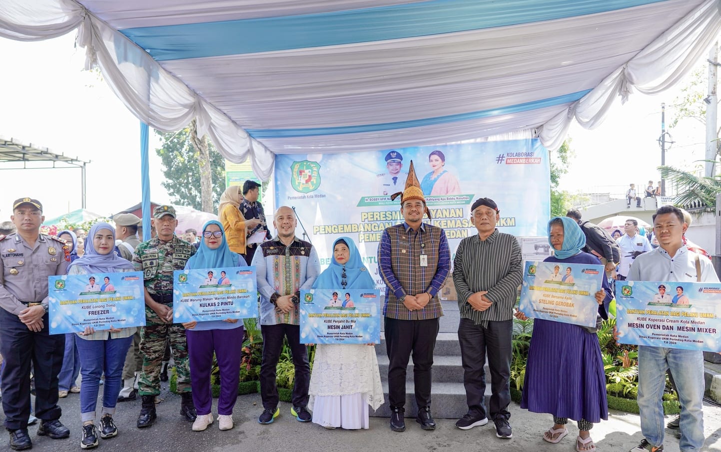 Peresmian Rumah Kemasan, Bobby Nasution: Semoga UMKM Naik Kelas dan Tingkatkan Daya Saing Produk