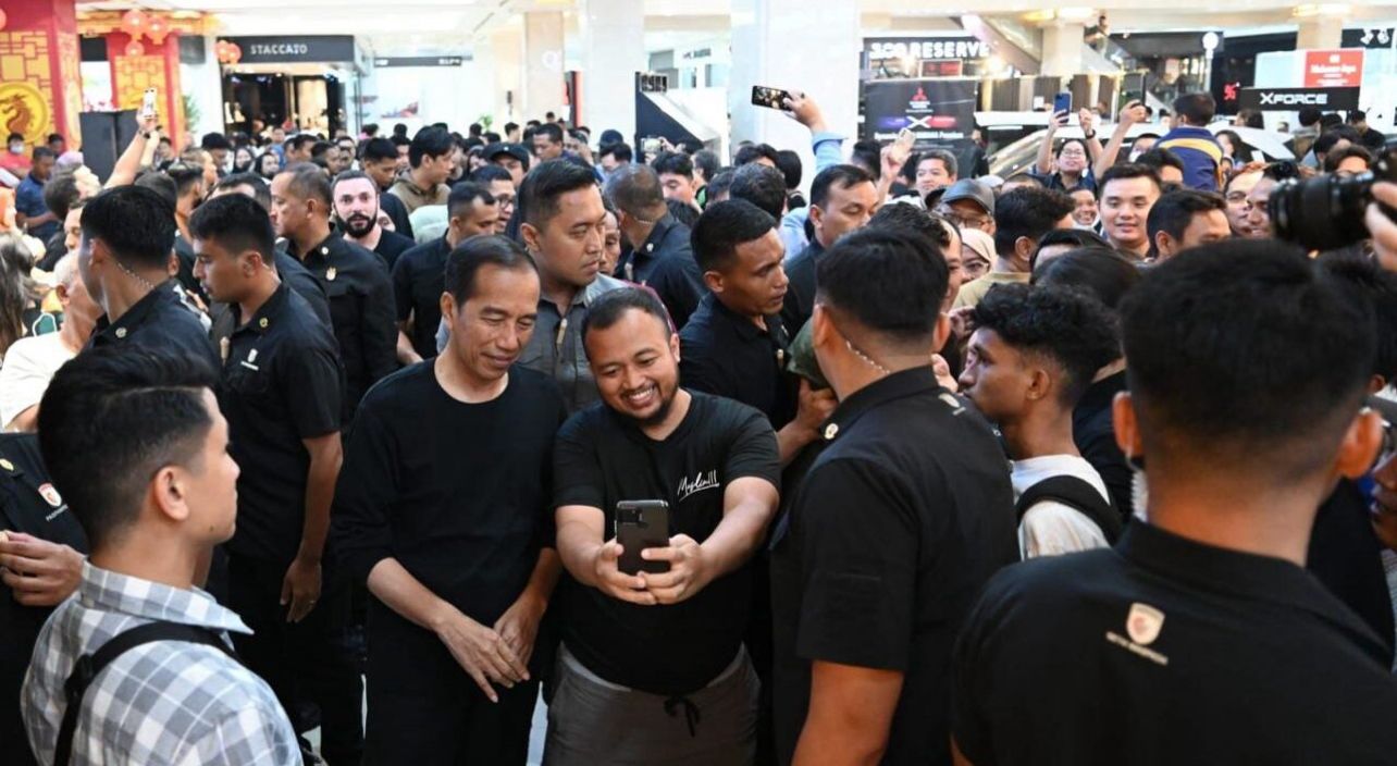 Malam Minggu di Yogyakarta, Presiden Jokowi Sapa Warga