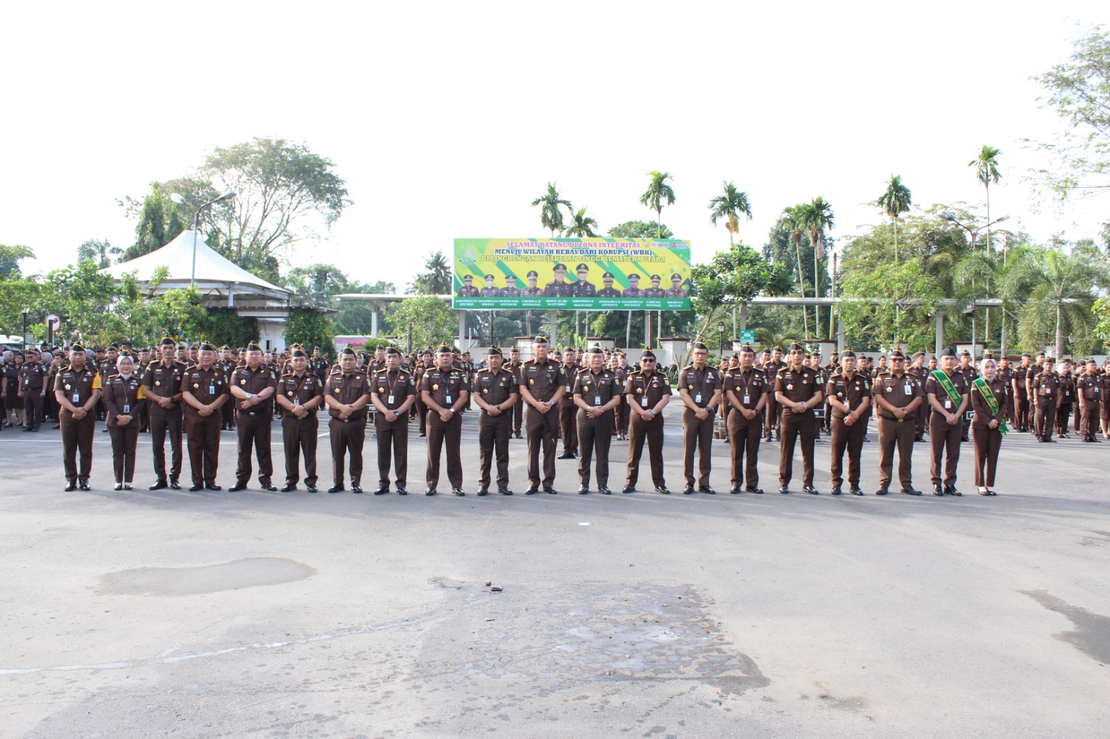 Kejati Sumut dengan Inovasi Pelayanan Publik dan No KKN Pasti WBK