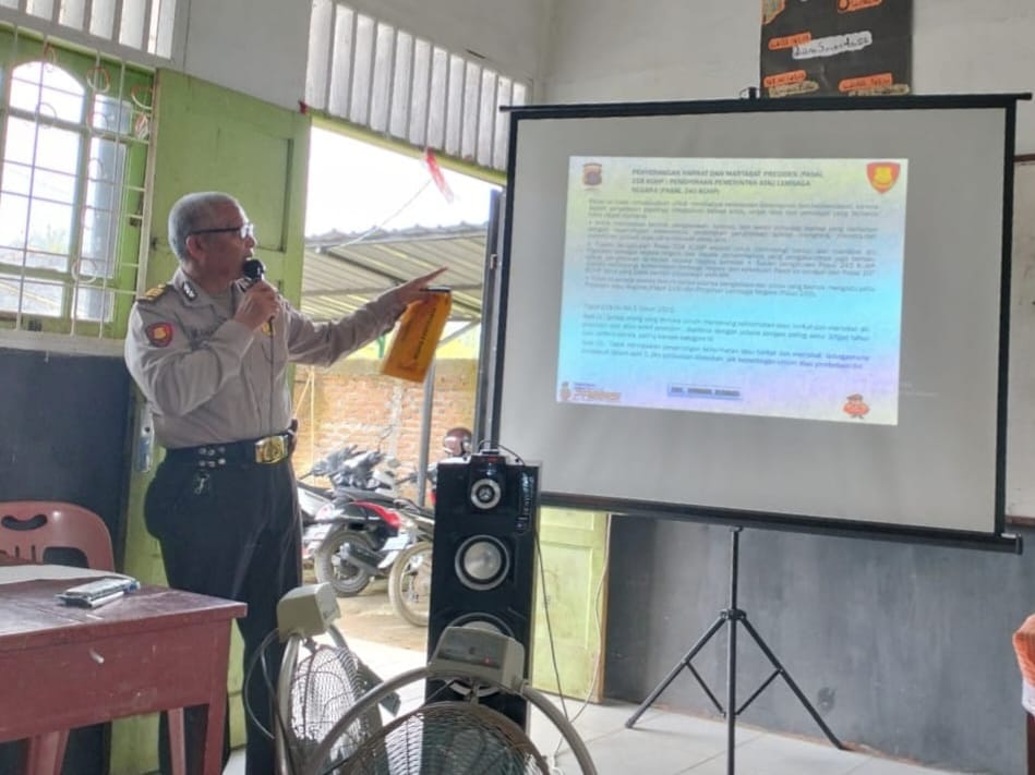 Polisi Lakukan Penyuluhan Hukum ke Pelajar