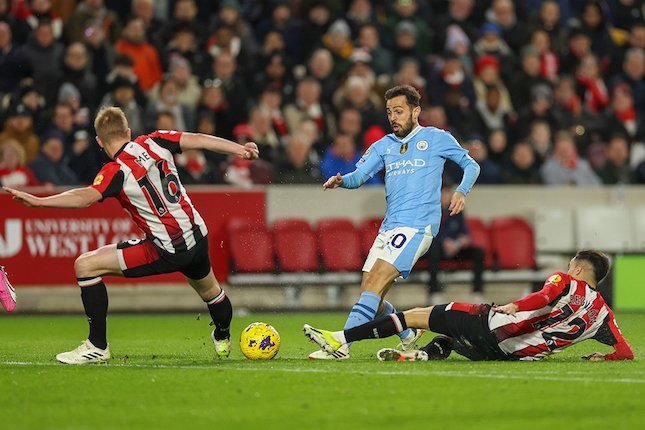 Liga Inggris: Brentford Lawan Manchester City 1-3