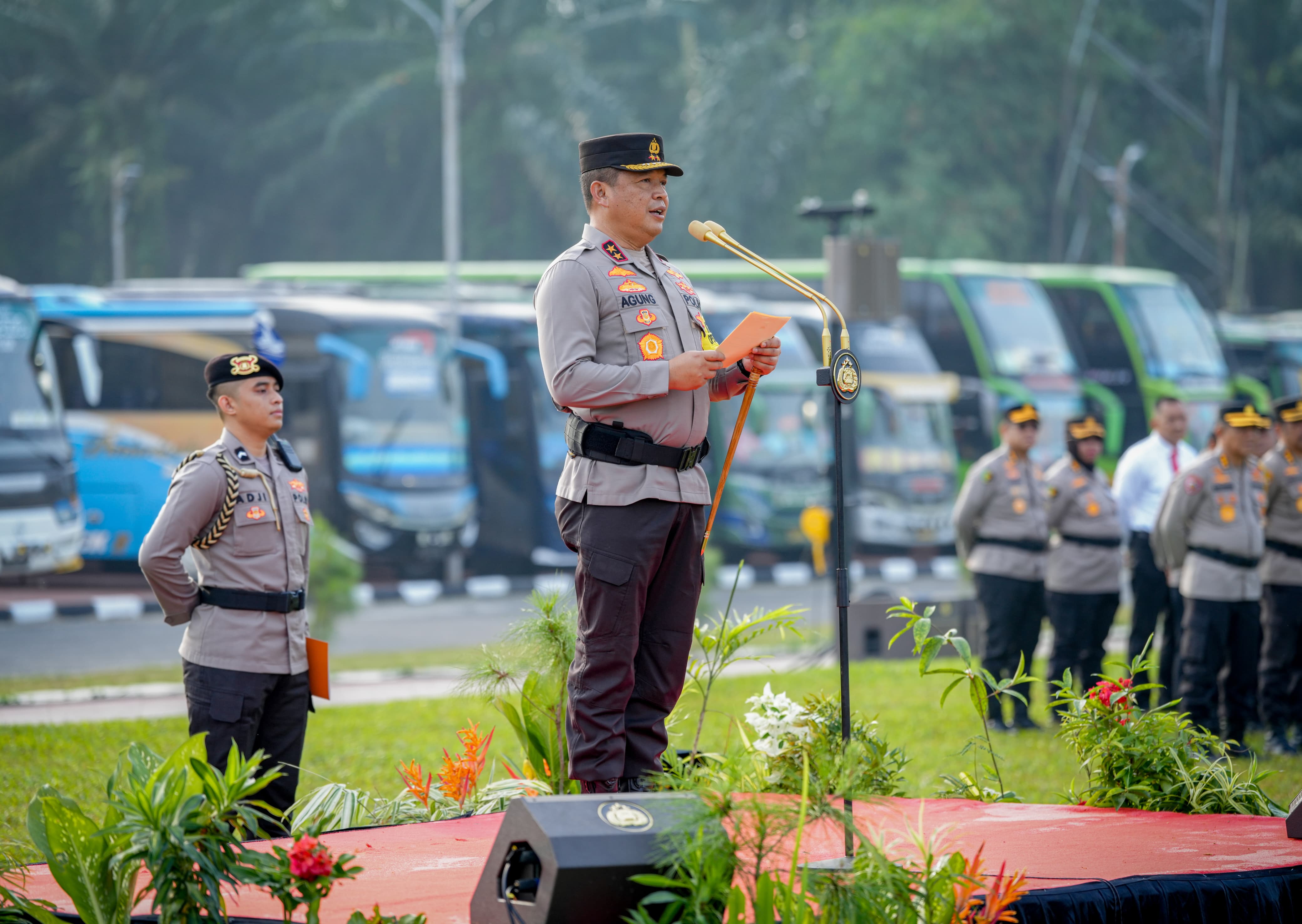 12.908 Personel Diberangkatkan Polda Sumut Amankan Pemungutan Suara