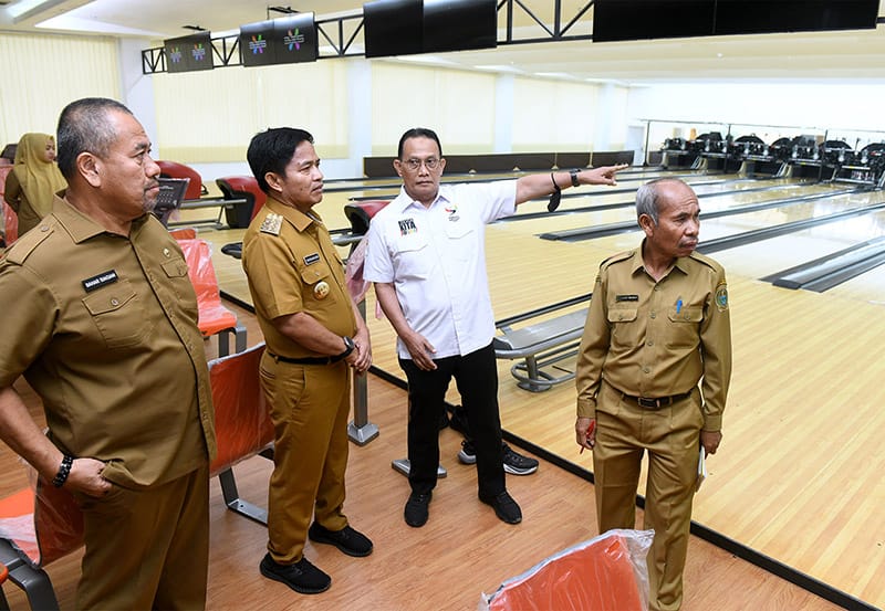 Tinjau Venue PON 2024, Pj Gubernur Sumut Pastikan Selesai Tepat Waktu