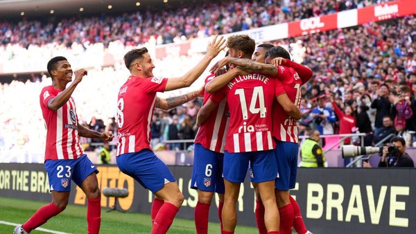Menjamu Las Palmas, Atletico Madrid Pesta Gol