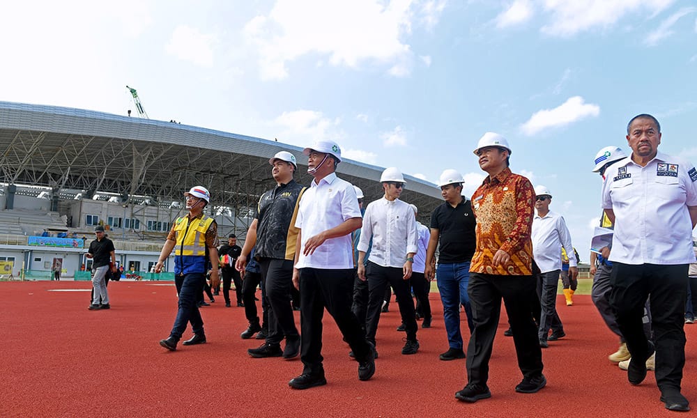 Pj Gubernur Sumut Optimis Stadion Sepakbola Rampung Juli