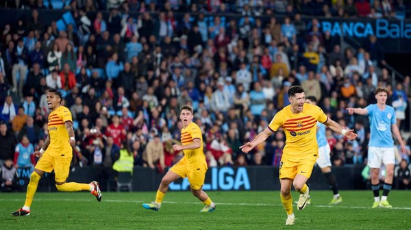 Liga Spanyol: Barcelona Raih Kemenangan 2-1 di Kandang Celta Vigo
