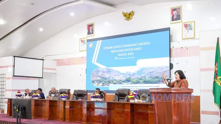 Forum Lintas Perangkat Daerah RKPD 2025 Dibuka Bupati Karo