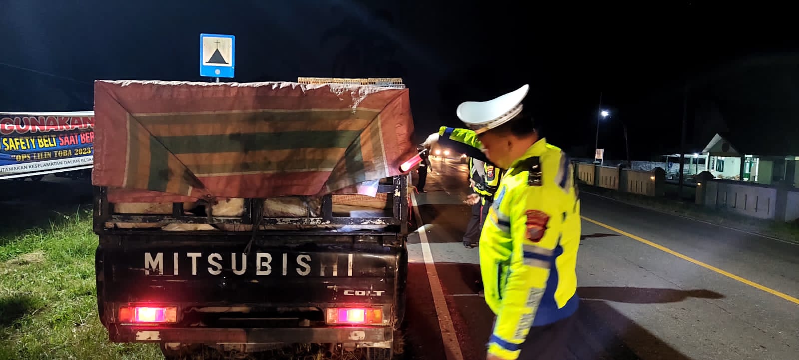 Polres Simalungun Gelar Patroli Tertib Lalulintas Pasca Pemilu 2024