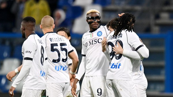Liga Italia: Lawan Sassuolo, Napoli Pesta Setengah Lusin Gol