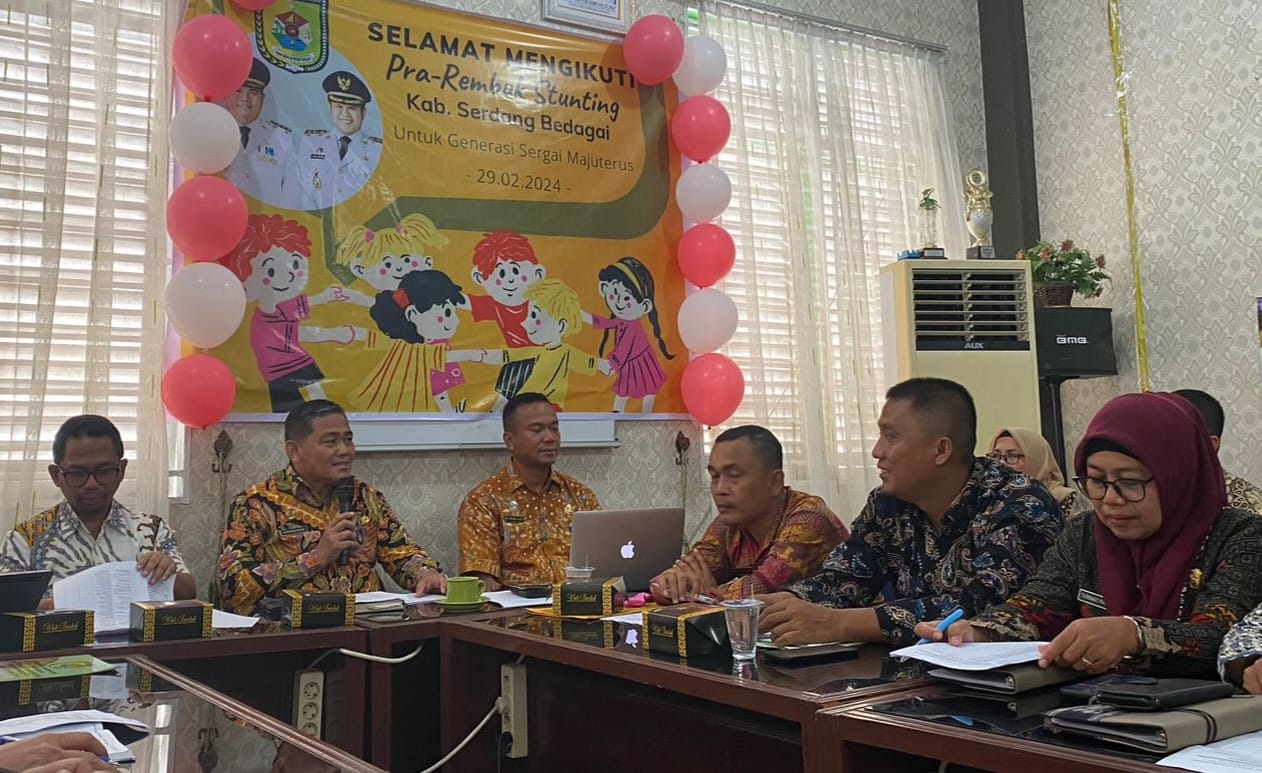 Stunting di Sergai Diharapkan Dapat Diturunkan Secara Signifikan