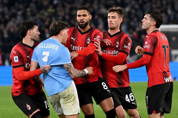 Liga Italia, AC Milan Kalahkan Lazio