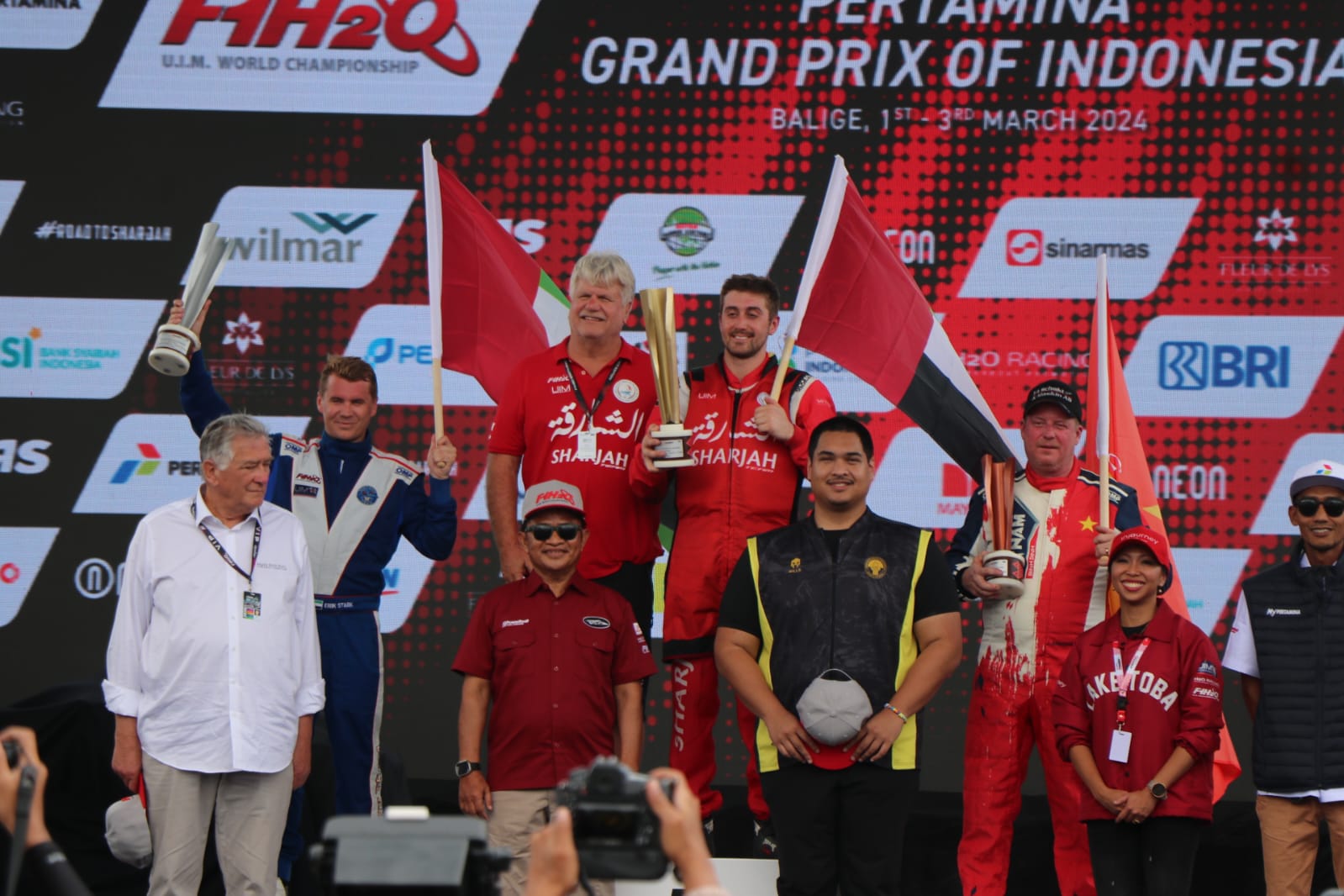 Rusty Wyatt Juara Pertamina F1 Powerboat