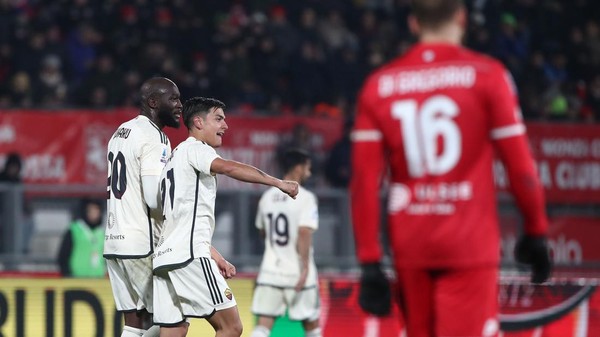 Liga Italia: AS Roma Benam Monza 4-1