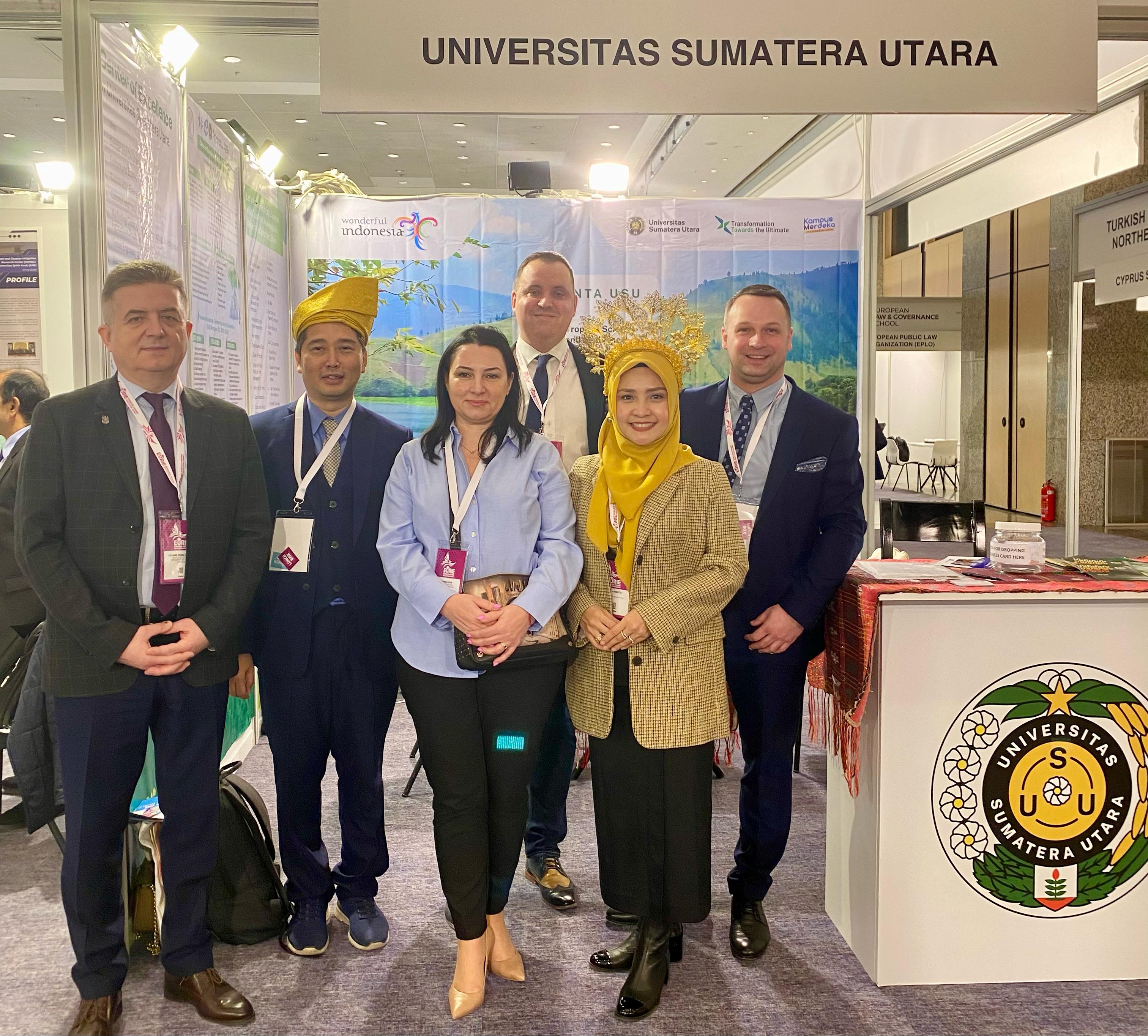 USU Promosikan Keunggulan Keilmuan di EURIE 2024 Istanbul Turki