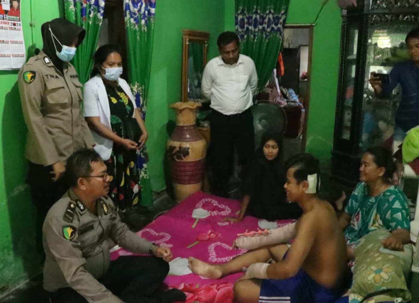 Polres Sergai Lakukan Trauma Healing ke Korban Curas