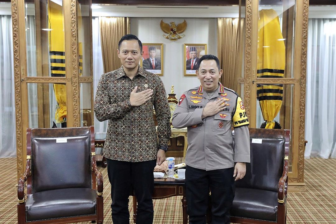 Menteri ATR dan Kapolri Perkuat Kerjasama dalam Penanganan Masalah Pertanahan