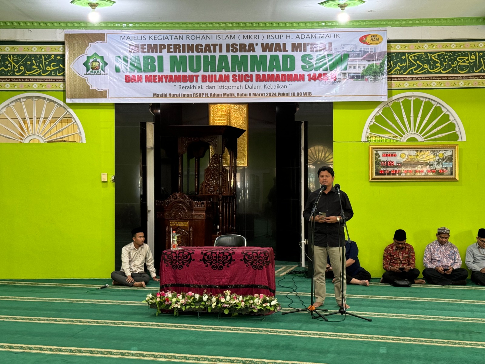 RS Adam Malik Peringati Isra’ Mi’raj dan Sambut Bulan Ramadan 1445 H