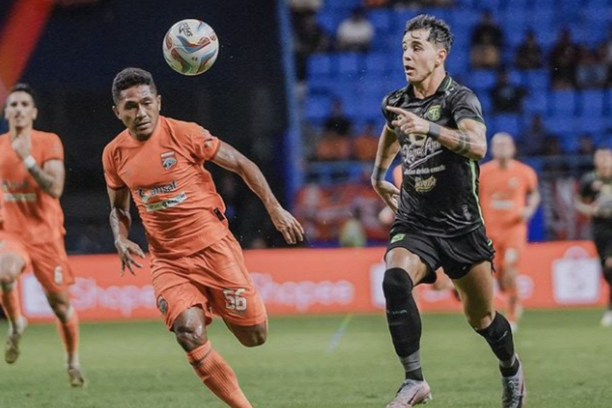 Liga 1: Borneo FC Menang 2-1 atas Persebaya Surabaya