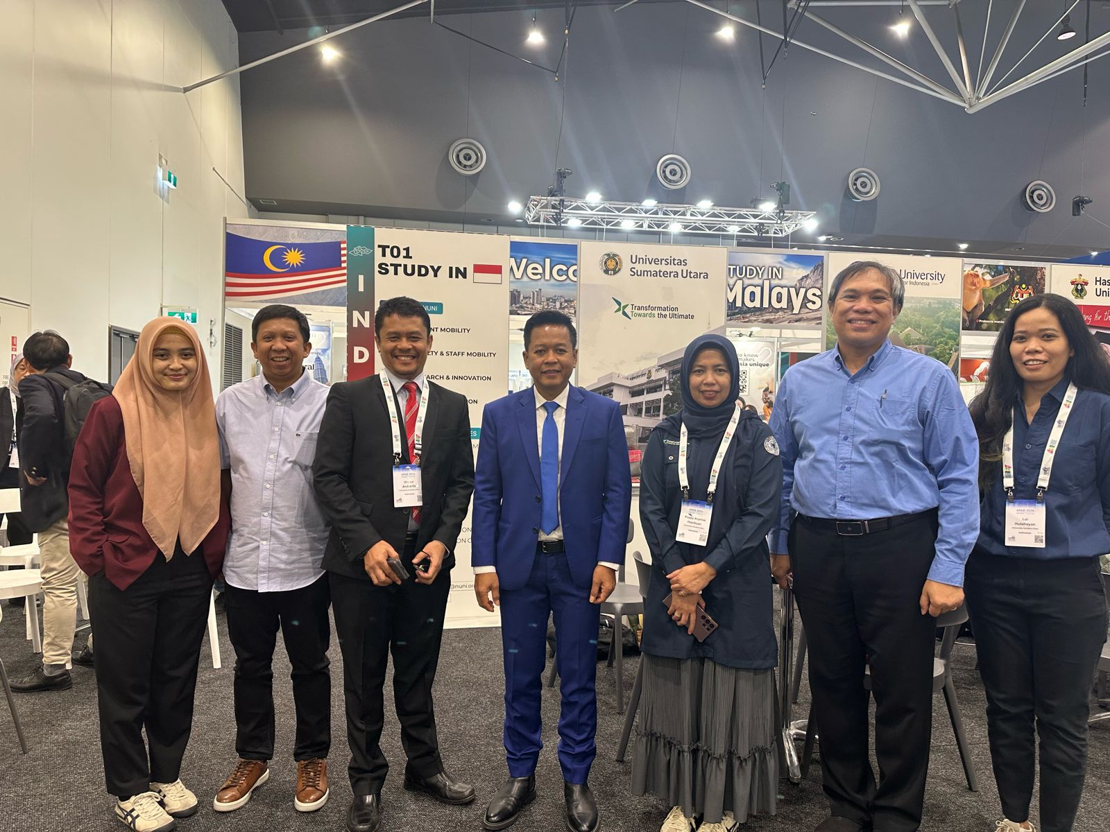 Perkuat Program Internasionalisasi, USU Ikuti Pameran Pendidikan APAIE di Australia