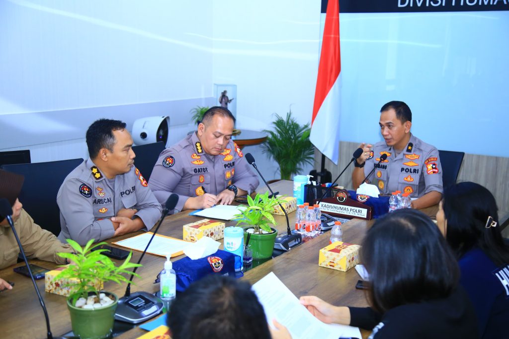 Divisi Humas Polri Persiapkan Pembangunan Zona Integritas Menuju WBK dan WBBM