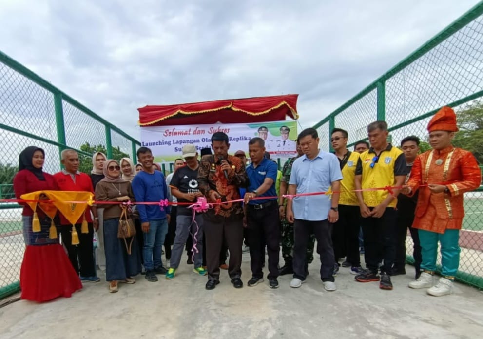 Launching Lapangan Olahraga Replika Sultan Serdang
