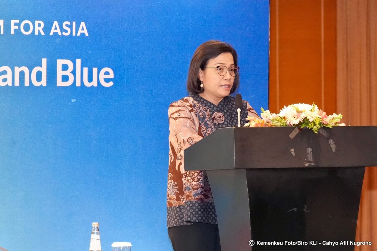 Menkeu Jabarkan Upaya Pemerintah dalam Pengembangan Ekonomi Hijau dan Biru