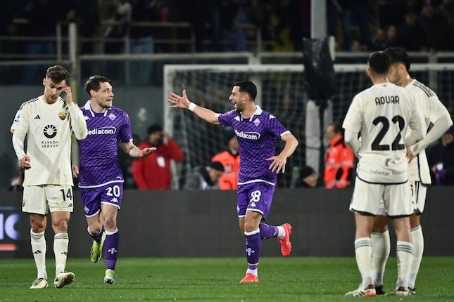 Liga Italia, Fiorentina Lawan AS Roma Bermain Imbang