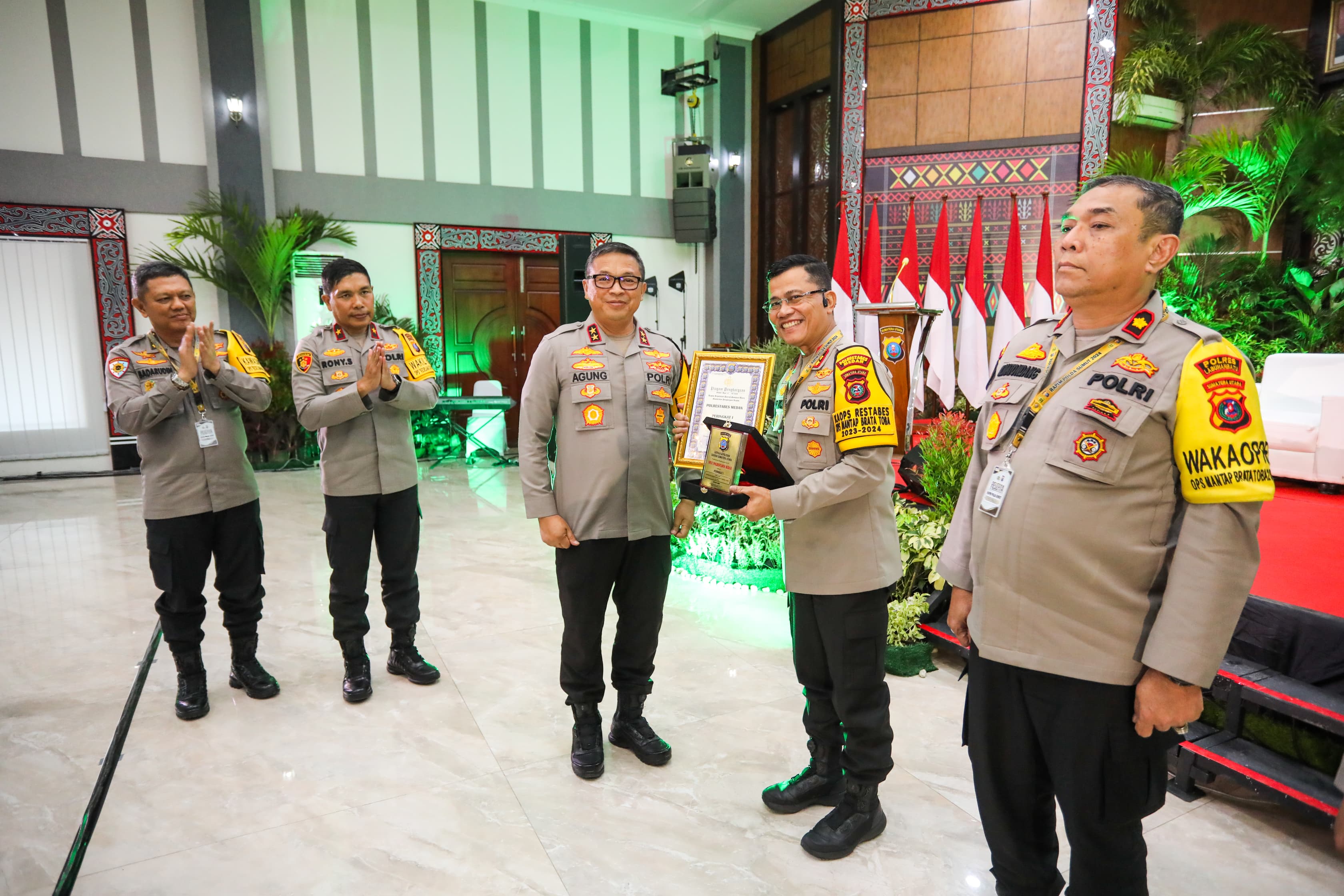 Polrestabes Medan Raih Juara 1 Lomba SPKT