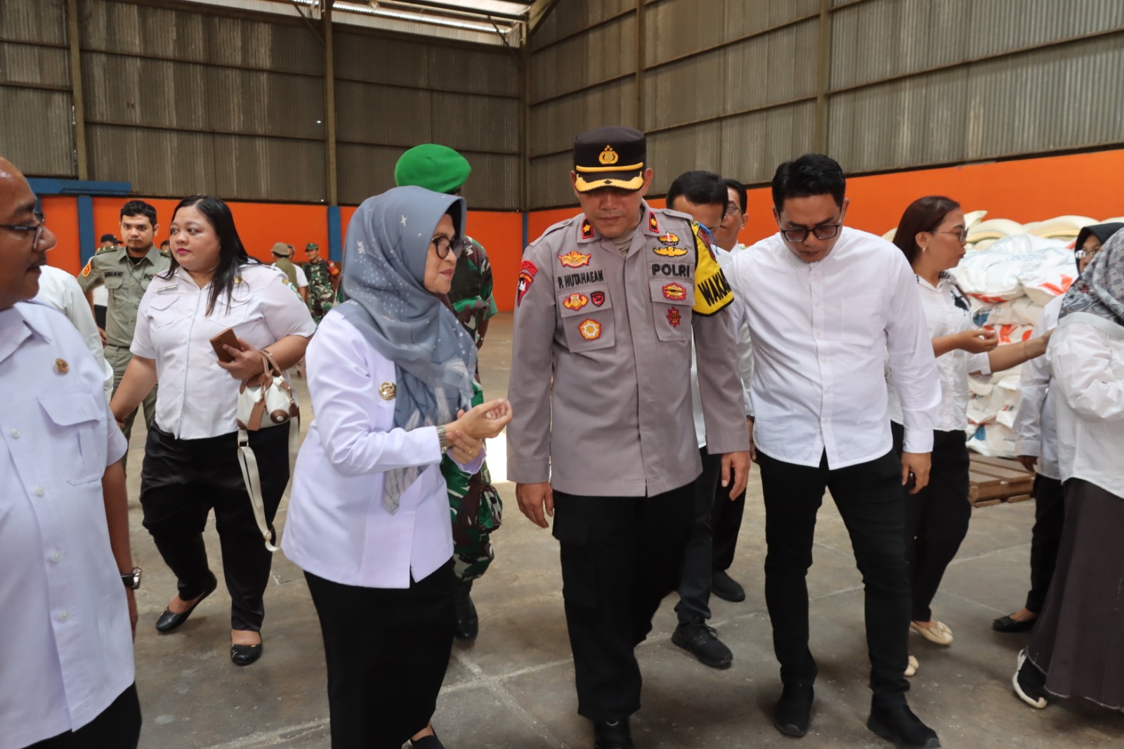 Forkopimda Pematangsiantar Sidak ke Pasar dan Gudang Bulog