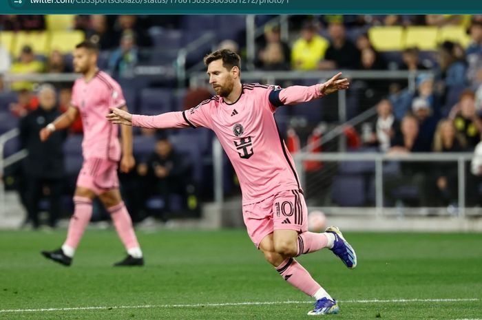 Messi Cedera, Inter Miami Singkirkan Nashville