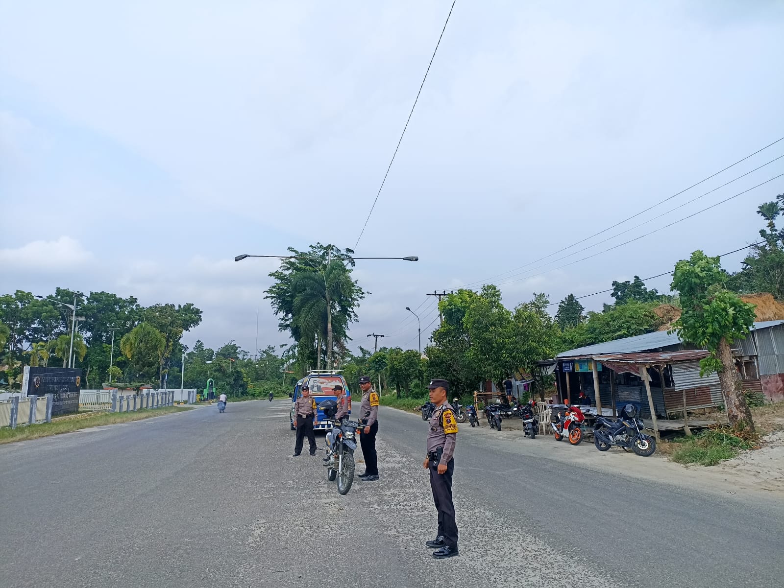 Polisi Gencarkan Patroli Rutin di Kawasan Terminal Tanjung Pinggir