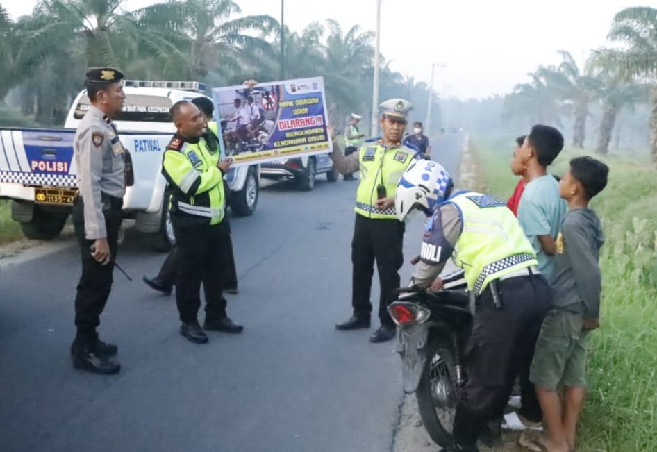 Polres Sergai Gelar Patroli Asmara Subuh