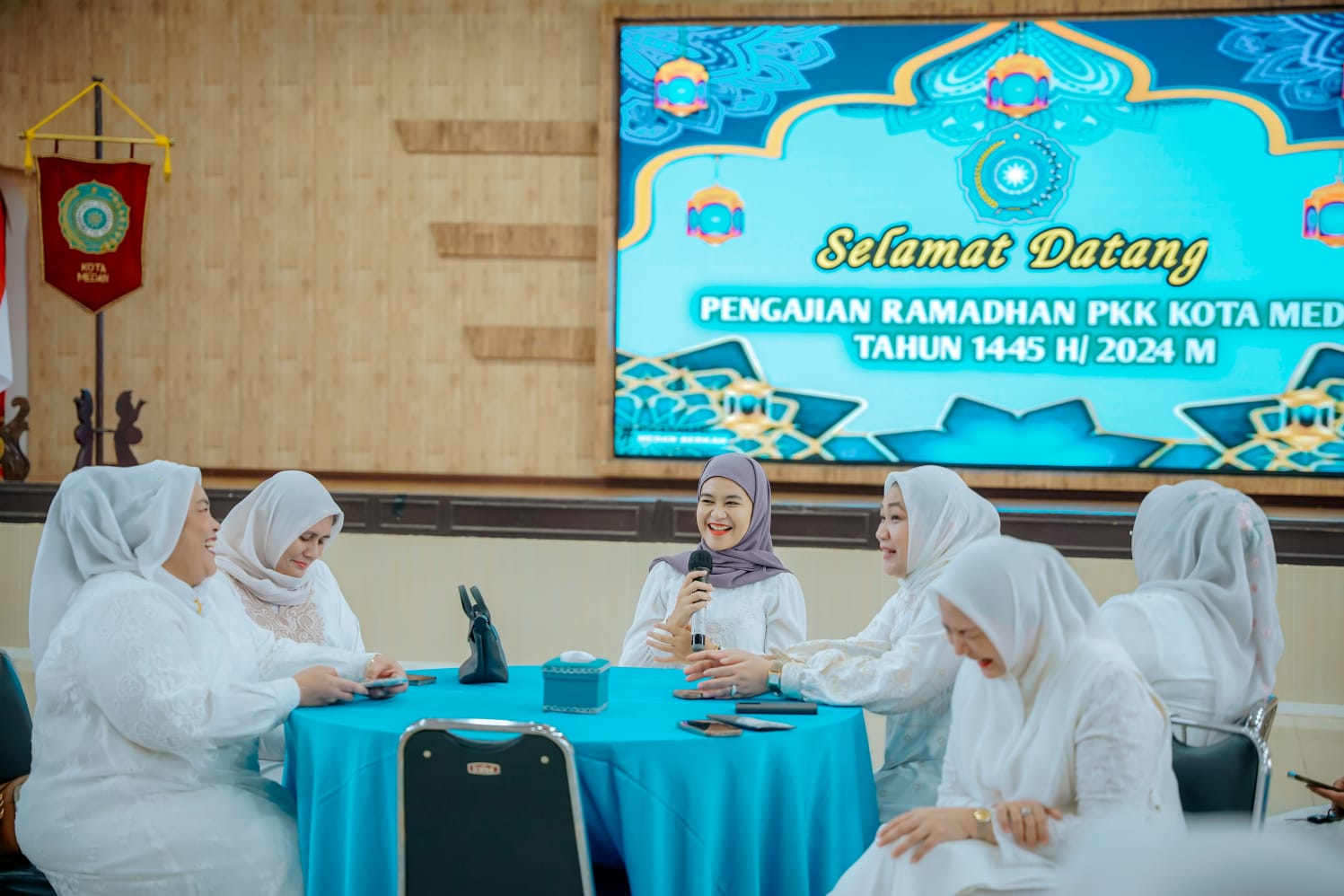 Pererat Silaturahmi dan Tingkatkan Keimanan Kader, TP PKK Gelar Pengajian Bulan Suci Ramadan 1445 H