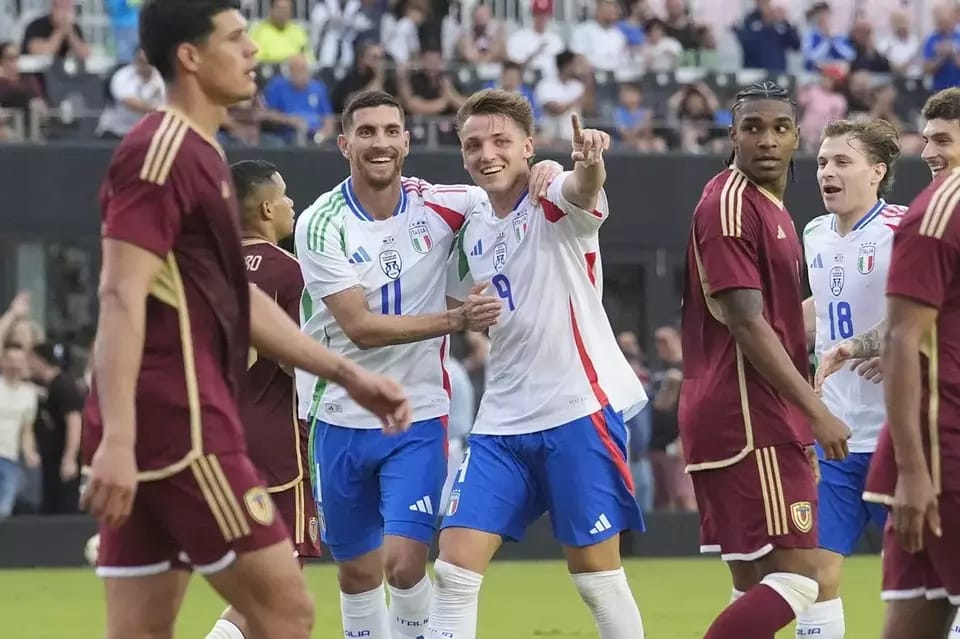 Italia Menang Tipis Melawan Venezuela