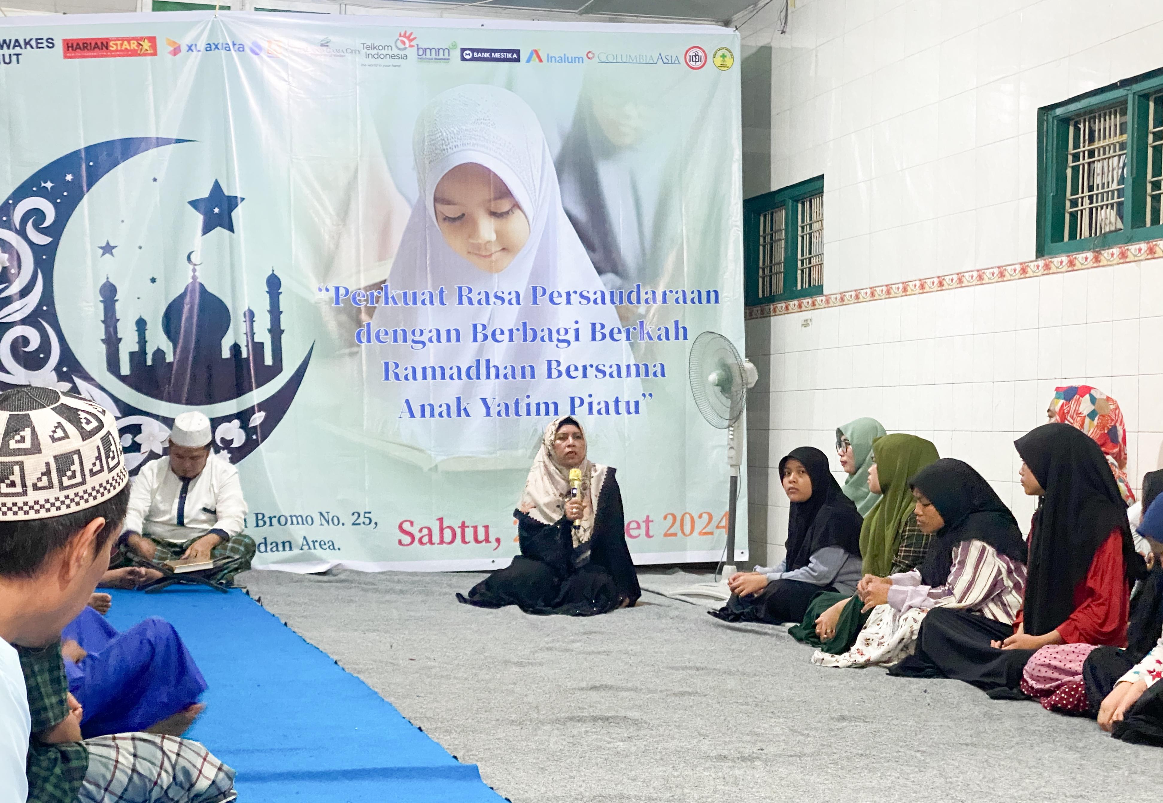 Forwakes Sumut Buka Puasa Bersama di Panti Asuhan Mamiyai Al-Ittihadiyah