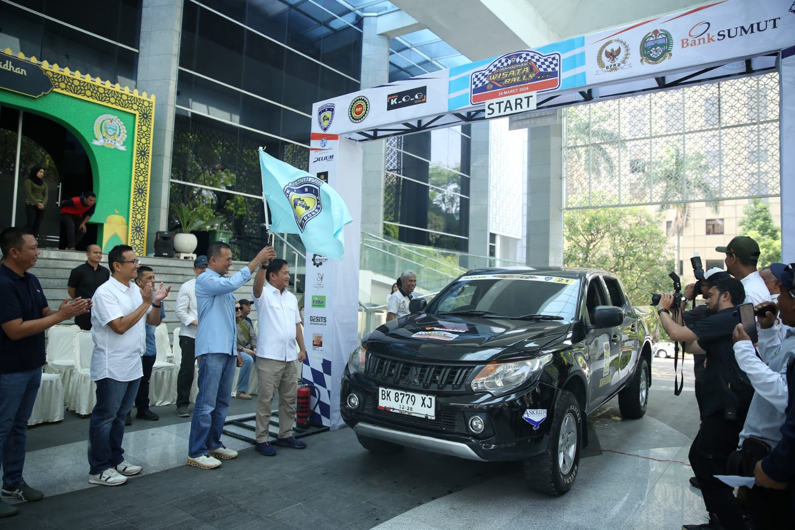 Pengprov IMI Sumut Gelar Ramadan Wisata Rally di Kota Medan