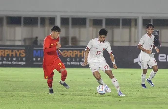Timnas Indonesia U20 Lawan China 1-1