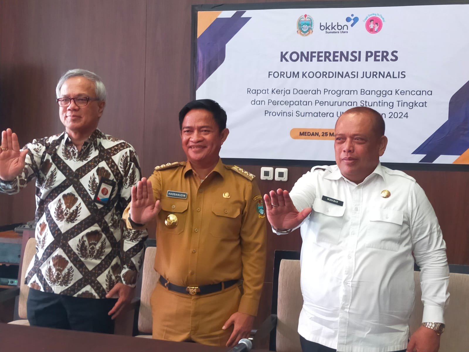 BKKBN dan Pj Gubernur Sumut Optimis Target Penurunan Stunting 14% Tercapai