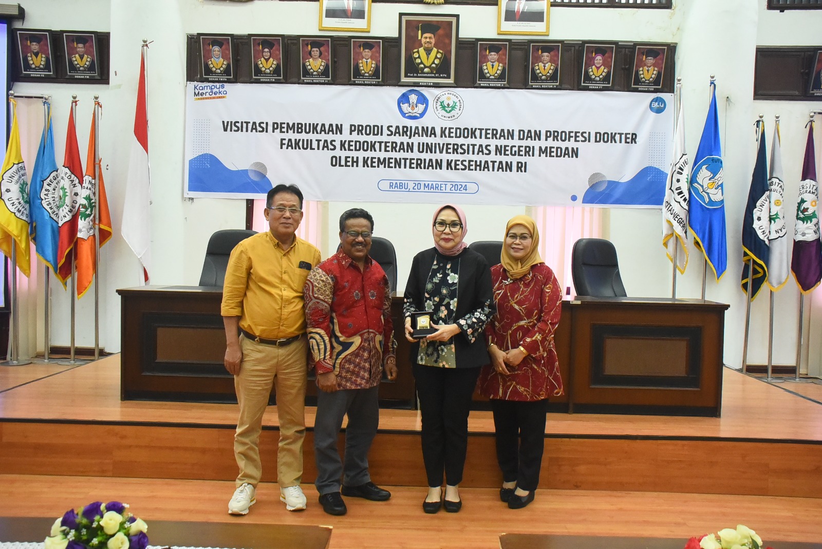 Kemenkes RI Tinjau Kesiapan Pembukaan Fakultas Kedokteran Unimed