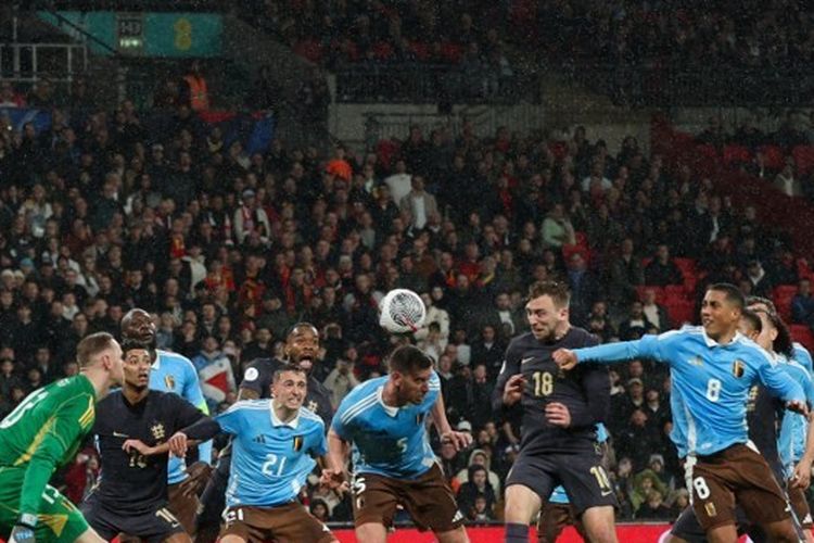Timnas Inggris Main Imbang 2-2 Kontra Belgia