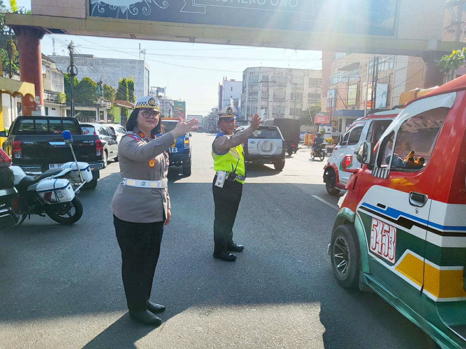 Satlantas Polres Pematangsiantar Tilang 162 Kendaraan Pelanggar Lalin