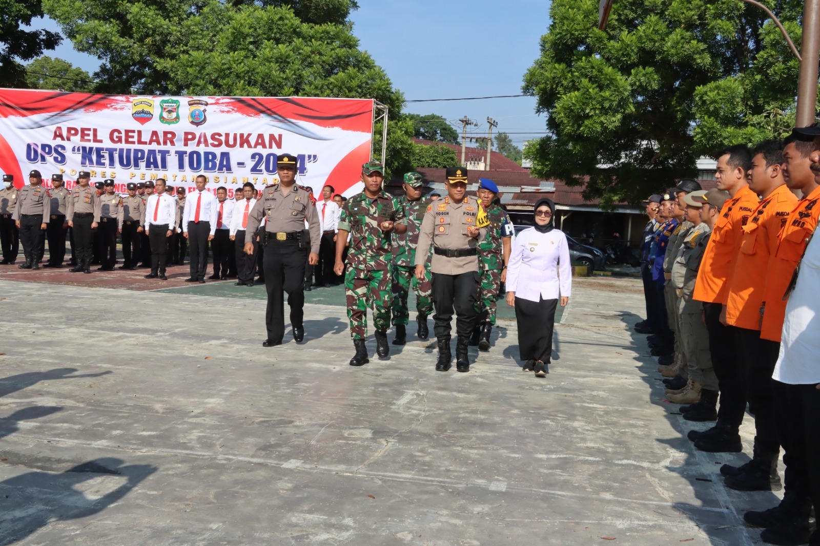 Pengamanan Mudik Idul Fitri 1445 H, Polres Pematangsiantar Turunkan 304 Personel