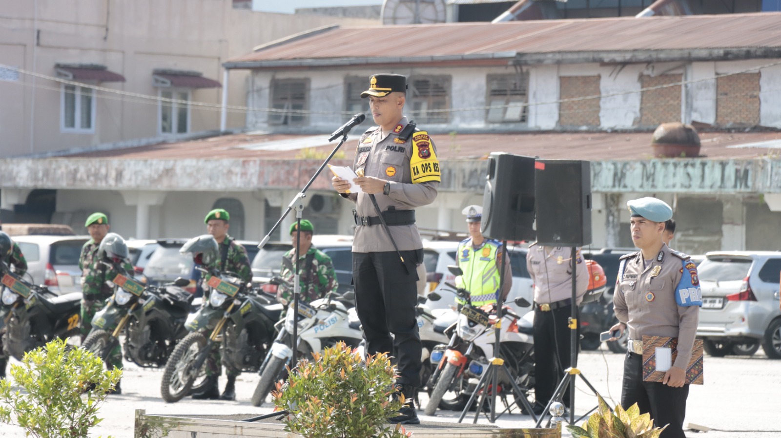 Polres Taput Siapkan Tujuh Pos Arus Mudik dan Arus Balik Lebaran 2024